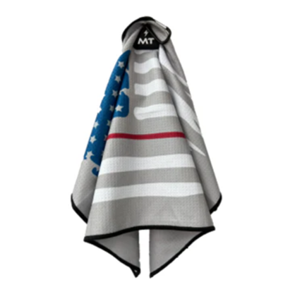 MT Magnet Towel - 16" x 25" Towel - Antique American Flag Design