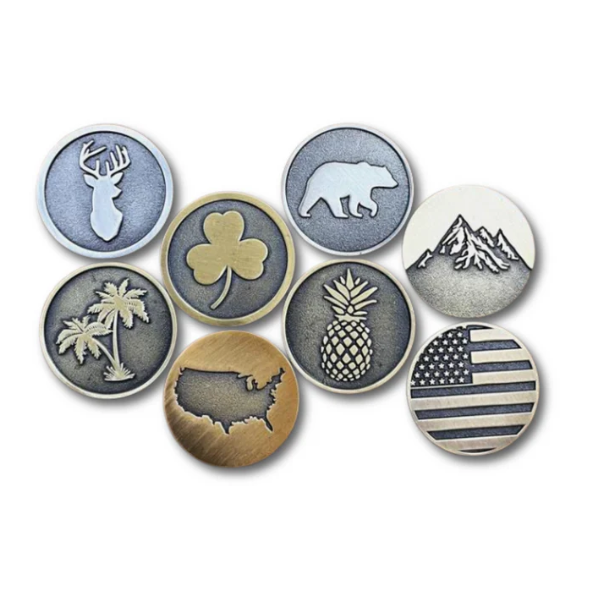 Mountains Ball Marker - Vintage Collection