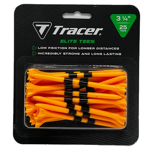 Tracer 3 1/4", Elite Durable Plastic Tees