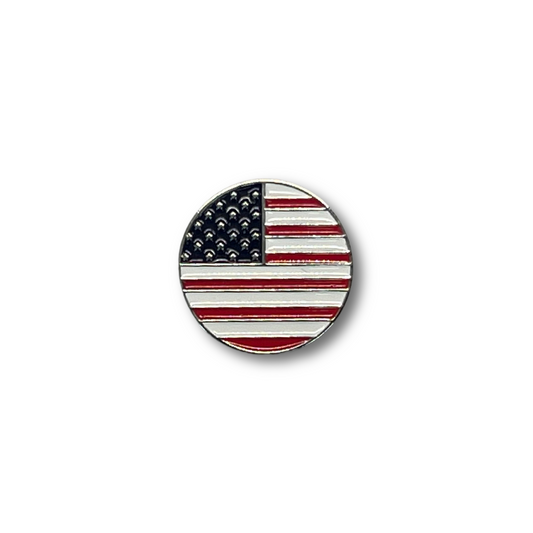 USA Flag Ball Marker