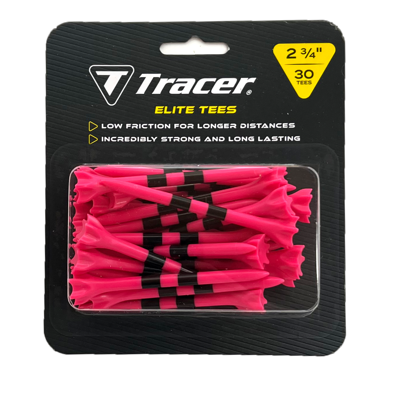 Tracer 2 3/4", Elite Durable Plastic Tees