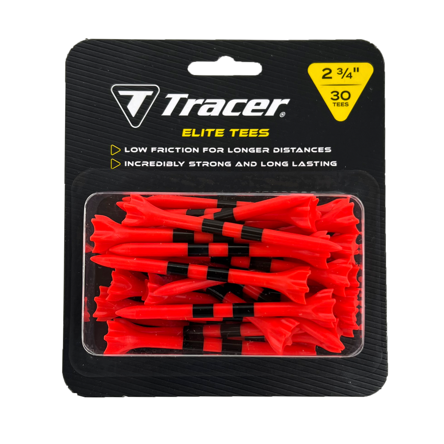 Tracer 2 3/4", Elite Durable Plastic Tees