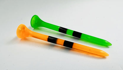 Tracer Elite CLR Tees 2 3/4" - Premium Packaged Cupped Tees